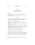 Concerning the Colorado Careers Act of 2013, and, in Connection Therewith, Establishing a Transitional Jobs Program and Making an Appropriation.