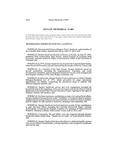Senate Memorial 13-003