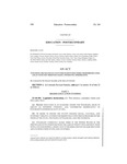 Concerning the Creation of Outcomes-Based Funding Model for Higher Education, and, in Connection Therewith, Making and Reducing Appropriations.