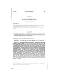 Concerning the Creation of a Flood Debris Cleanup Grant Account to Facilitate Watershed Cleanup Efforts in Areas Affected by the September 2013 Flood, and, in Connection Therewith, Making an Appropriation.