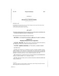 Concerning the Provision of Financial Services to Licensed Marijuana Businesses, and, in Connection Therewith, Making an Appropriation.