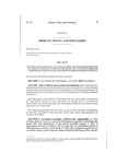 Concerning a Presumption that a Trustee Has Notified a Beneficiary when the Trustee Has Adopted a Beneficiary Notification Procedure, and, in Connection Therewith, Clarifying that a Trustee May Deliver Information to Beneficiaries Electronically.