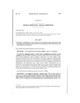 Concerning a Prohibition on the Transfer of State-Operated Beds Under the Waiver for Home- and Community-Based Services for Individuals with Intellectual and Developmental Disabilities.