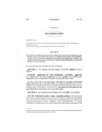 Concerning Authorization for a County to Designate a Four-Lane Controlled-Access Highway that Is Located in the County as a Primary Road of the County Highway System, and, in Connection Therewith, Specifying the Jurisdiction, Control, and Duties of the County and of a Municipality Through Which the Highway Passes with Respect to Such a Highway.