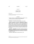 Concerning Department of Corrections Reimbursements of Expenses of County Coroners, and, in Connection Therewith, Making an Appropriation.