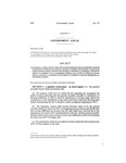 Concerning Clarification of the Scope of the Exemption from Government Charges for Property Owned by or Leased to a Housing Authority or Owned by, Leased to, or Under Construction by an Entity that Is Wholly Owned by an Authority, an Entity in Which an Authority Has an Ownership Interest, or an Entity in Which an Entity Wholly Owned by an Authority or of Which an Authority Is the Sole Member Has an Ownership Interest.