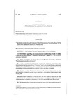 Concerning a Study of an Organizational Recodification of Title 12 of the Colorado Revised Statutes Governing the Regulation of Professions and Occupations, and, in Connection Therewith, Making an Appropriation.