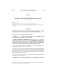 Concerning Narrowing the Circumstances in Which Physical Inspection of a Vehicle is Required Before Issuing Legal Documentation Identifying the Vehicle.