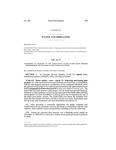 Concerning an Extension of the Agricultural Water Leasing Pilot Program Administered by the Colorado Water Conservation Board.