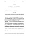 Cocnernign the Continuation of the Regulation of Landscape Architects by the Division of Professions and Occupations in the Department of Regulatory Agencies.