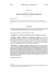 Concerning the Use of Money from the County Block grant Temporary Assistance for Needy Families Program for Child Care Quality Improvement Activities.