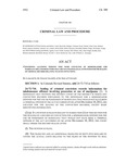 Concerning Allowing Persons Who Were Convicted of Misdemeanors for Marijuana-Related Behaviors that Are No Longer Illegal to Petition for the Sealing of Criminal Records Relating to Such Convictions.