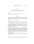 Concerning Changing Regular Special District Elections to May of Each Odd-Numbered Year, and, in Connection Therewith, Adjusting the Length of Terms Served by Directors Elected in 2020 and 2022 in Order to Implement the New Election Schedule.