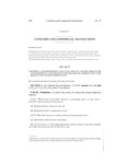 Concerning a Consumer Reporting Agency's Placement of a Security Freeze on the Consumer Report of a Consumer Who Is Under the Charge of a Representative at the Request of the Consumer's Representative.