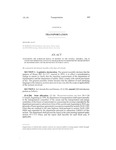 Concerning the Scheduled Repeal of Reports to the General Assembly, and, in Connection Therewith, Continuing the Requirements for Reports by the Department of Transportation and the Department of Public Safety.