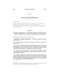 Concerning a Requirement that a Freestanding Emergency Department Inform a Person Who Is Seeking Medical Treatment About the Health Care Options that Are Available to the Person, and, in Connection Therewith, Making an Appropriation.