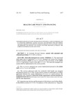 Concerning Updating Managed Care Provisions in the Medical Assistance Program, and, in Connection Therewith, Aligning Managed Care Provisions with New Federal Managed Care Regulations, Removing Obsolete or Duplicate Statutory Language and Programs, and Updating and Aligning Statutory Provisions to Reflect the Current Statewide Managed Care System.