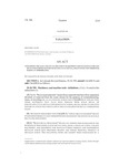 Concerning the Sales and Use Tax Treatment of Equipment Used to Manufacture New Metal Stock from Scrap or End-of-Life-Cycle Metals, and, in Connection Therewith, Making an Appropriation.