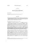 Concerning Repeal of the Prohibition on the State Board of Health Adopting Rules Concerning the Disposal of Naturally Occurring Radioactive Materials Until After the Federal Environmental Protection Agency Has Adopted Rules Concerning the Disposal of Naturally Occurring Radioactive Materials.