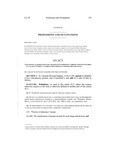 Concerning Authorization for a Pharmacist to Dispense a Chronic Maintenance Drug to a Patient without a Current Prescription in Limited Circumstances.