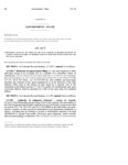 Concerning Access by the Office of the State Auditor to Records Necessary to Conduct Four Statutorily Authorized Audits in Connection with Entities that Are Not State Agencies.