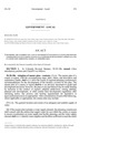 Concerning the Authority of a Local Government’s Master Plan to Include Policies to Implement State Water Plan Goals as a Condition of Development Approvals, and, in Connection Therewith, Making an Appropriation.