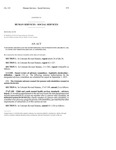 Concerning the Repeal of Certain Provisions Related to Persons with a Disability, and, in Connection Therewith, Reducing an Appropriation.