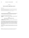 Concerning Recommendations from the Colorado Behavioral Health Task Force, and, in Connection Therewith, Establishing a Behavioral Health Administration. by Colorado General Assembly