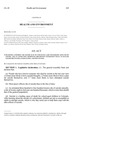 Concerning Lowering the Suicide Rate by Enhancing Care for Persons Affected by Suicide, and, in Connection Therewith, Broadening Colorado’s Focus to Include Suicide Prevention, Intervention, and Postvention. by Colorado General Assembly