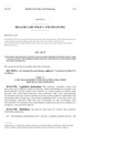 Concerning the Implementation of Case Management Redesign to Ensure Conflict-Free Case Management for Members Eligible for Long-Term Services and Supports Under the Medicaid Program. by Colorado General Assembly