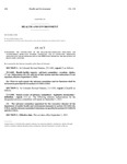 Concerning the Continuation of the Healthcare-Associated Infections and Antimicrobial Resistance Advisory Committee, and, in Connection Therewith, Implementing the Recommendation in the 2020 Sunset Report by the Department of Regulatory Agencies. by Colorado General Assembly