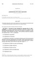 Concerning Implementation of the Committee on Legal Services’ Recommendations in Connection with Legislative Review of State Agencies’ Rules. by Colorado General Assembly