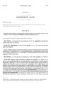 Concerning Public Projects Supervised by the Department of Transportation That Are Subject to the “Construction Bidding for Public Projects Act”. by Colorado General Assembly