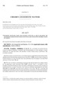 Concerning Sentencing Parity for Juveniles Convicted as Adults Following the Transfer of Charges with Juveniles Convicted as Adults Following the Direct Filing of Charges.