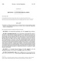 Concerning Authorization for Certain Alcohol Beverage License Holders to Hold Festivals for Alcohol Beverage Retail Activity, and, in Connection Therewith, Making an Appropriation. by Colorado General Assembly