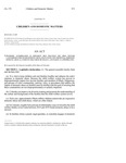 Concerning Authorization to Implement Best Practices for Child Welfare Caseworkers to Recognize Domestic Abuse, and, in Connection Therewith, Addressing Domestic Abuse as a Form of Child Abuse or Neglect, and Making an Appropriation.