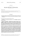 Concerning the Promulgation of Rules by the Department of Health Care Policy and Financing as It Relates to Entities That Deliver Services Predominately Through Telemedicine. by Colorado General Assembly